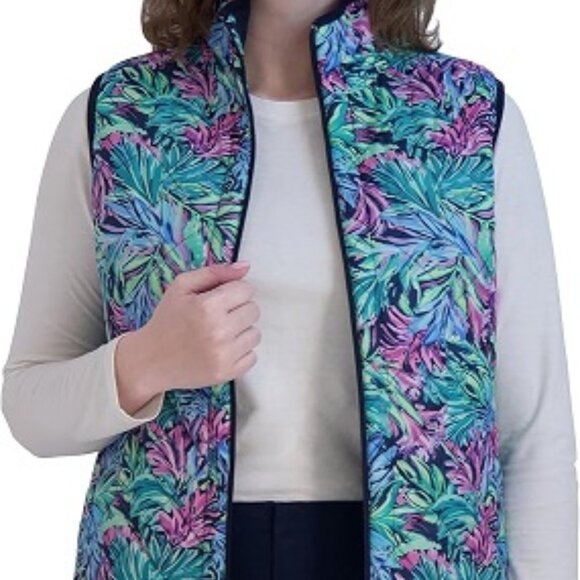 Stella Parker Women's Sleeveless Quilted Active Lightweight Vest - NWT - Picture 1 of 7